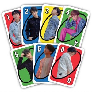 BTS Bangtan Boys Uno Kártya