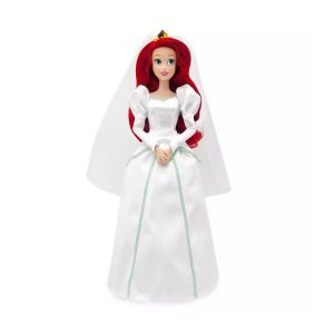 Disney Ariel Hercegnő Baba Esküvői Ruhában